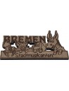 Holz Magnet "BREMEN"